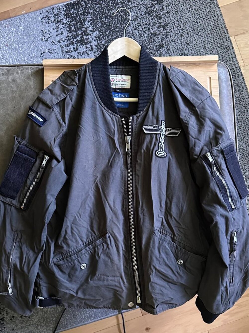 Boeing heritage bomber jacket